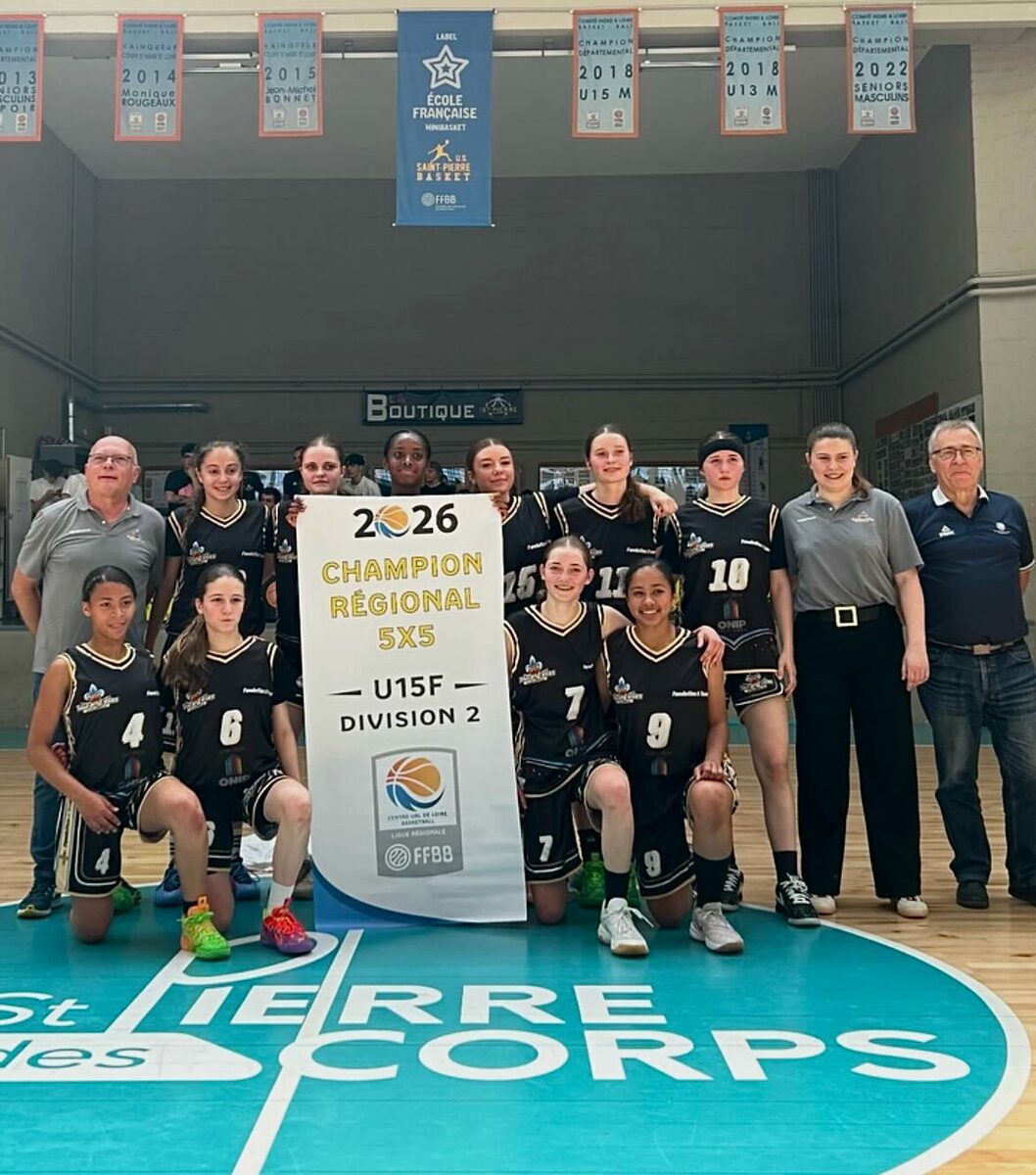 Nos U15 Filles 1 Championnes Régionales division 2 !