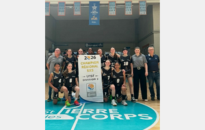 Nos U15 Filles 1 Championnes Régionales division 2 !