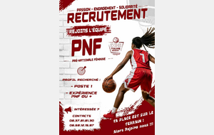 Recrutement PNF poste 1