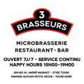 Les 3 Brasseurs Tours Nord