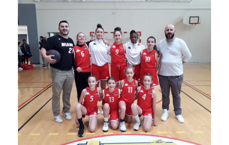 U13 F Région...Le premier des 6 pas !